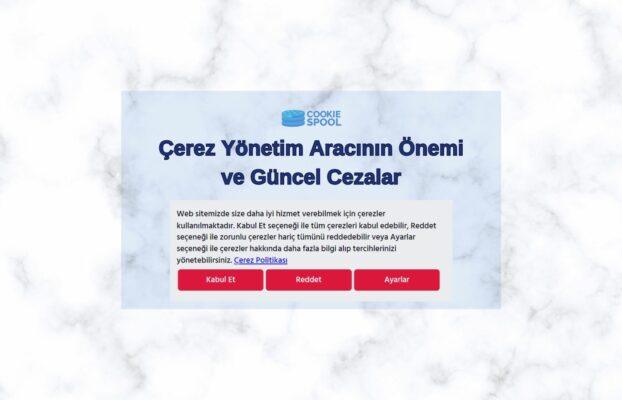 Çerez Yönetim Aracının Önemi ve Güncel Cezalar